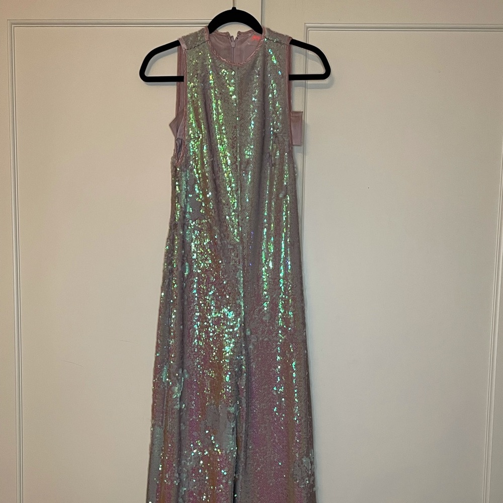 Iridescent Sequin Free People Jumpsuit